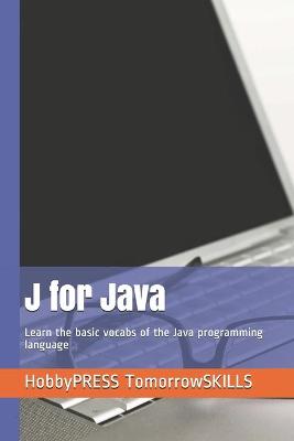 Book cover for J for Java