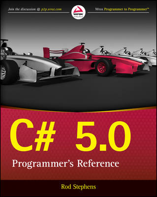 Book cover for C# 5.0 Programmer's Reference