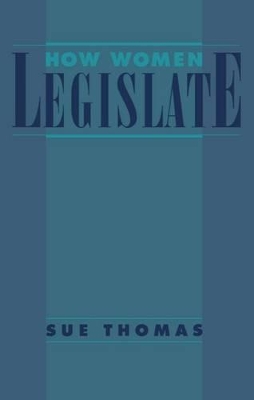 Book cover for How Women Legislate