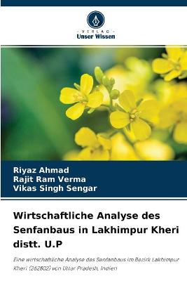 Book cover for Wirtschaftliche Analyse des Senfanbaus in Lakhimpur Kheri distt. U.P