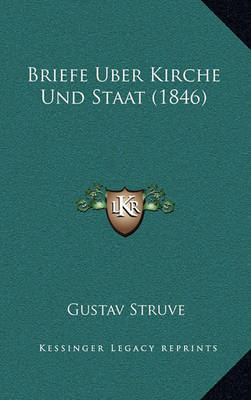 Book cover for Briefe Uber Kirche Und Staat (1846)