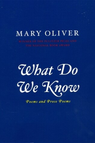 Cover of What Do We Know