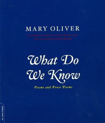 Book cover for What Do We Know