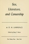 Book cover for Sex, Literature
