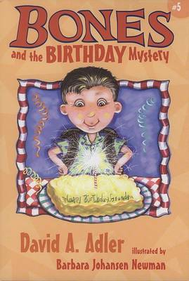 Book cover for Bones and the Birthday Mystery