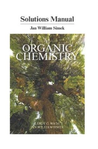 Cover of Student Solutions Manual for Organic Chemistry