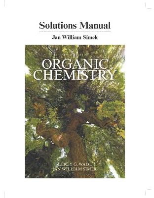 Book cover for Student Solutions Manual for Organic Chemistry