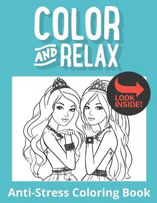 Book cover for Color and Relax Coloring Book