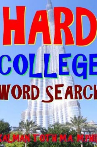 Cover of Hard College Word Search