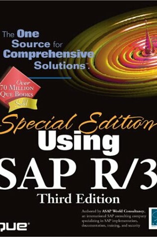 Cover of Using SAP R/3 Special Edition