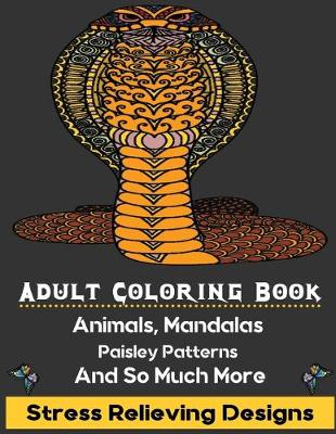 Book cover for Adult Coloring Book