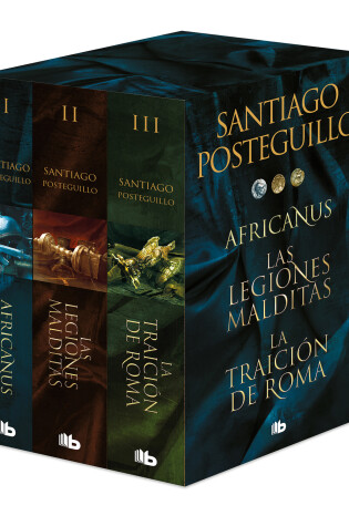 Cover of Estuche Trilogía Africanus / The Africanus Trilogy. 3-Pack Edition