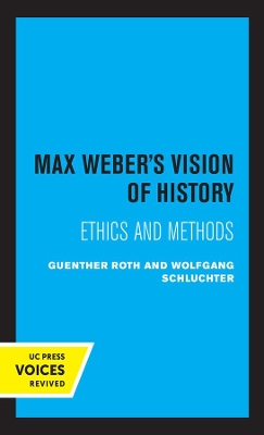 Book cover for Max Weber's Vision of History