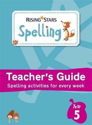 Cover of Rising Stars Spelling Year 5