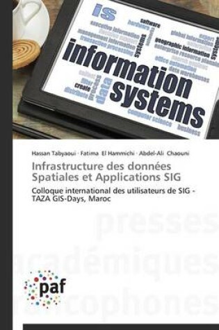 Cover of Infrastructure Des Donnees Spatiales Et Applications Sig