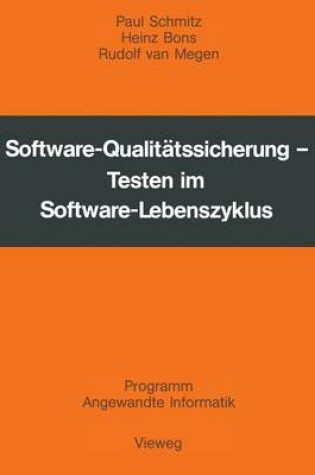 Cover of Software-Qualitätssicherung