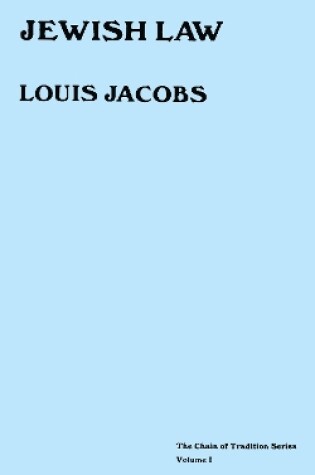 Cover of Jewish Law