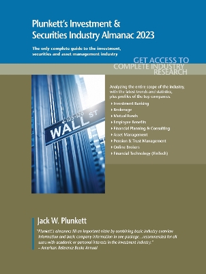 Book cover for Plunkett's Investment & Securities Industry Almanac 2023