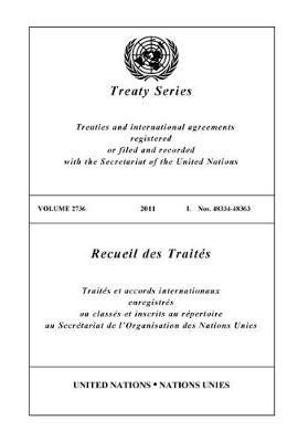 Book cover for Treaty Series 2736