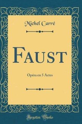 Cover of Faust