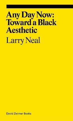 Book cover for Any Day Now: Toward a Black Aesthetic