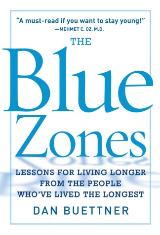 Book cover for The Blue Zones