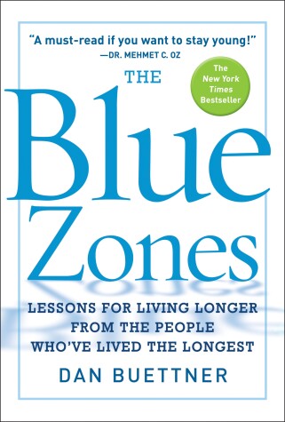 Book cover for The Blue Zones