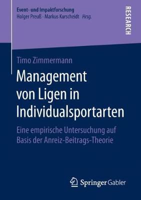 Book cover for Management von Ligen in Individualsportarten