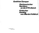 Cover of Gottfried Semper