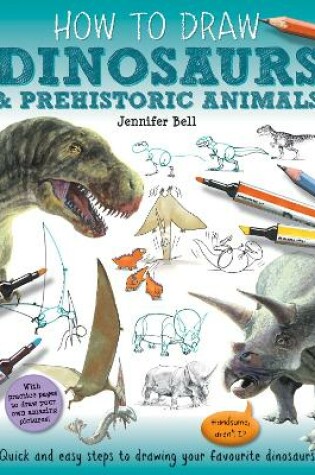 Cover of How To Draw: Prehistoric Dinosaurs