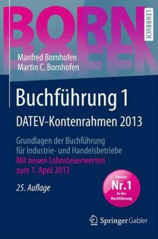 Cover of Buchfuhrung 1 Datev-Kontenrahmen 2013