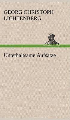 Book cover for Unterhaltsame Aufsatze