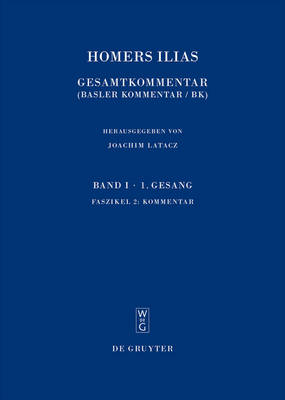 Book cover for Homers Ilias, Faszikel 2, Kommentar