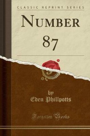 Cover of Number 87 (Classic Reprint)