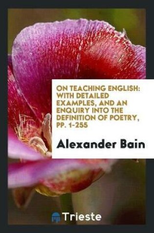 Cover of On Teaching English