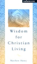 Book cover for Wisdom for Christian Living