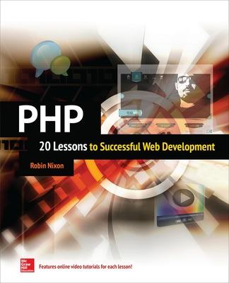 Book cover for PHP: 20 Lessons to Successful Web Development