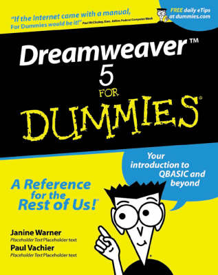 Book cover for Dreamweaver MX For Dummies