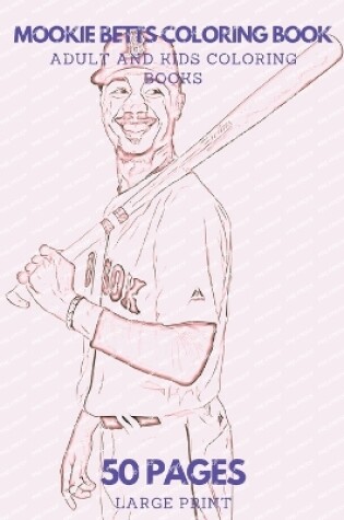 Cover of Mookie Betts Coloring Book