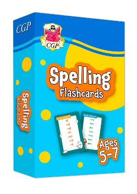 Book cover for Spelling Flashcards for Ages 5-7