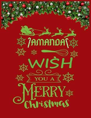 Book cover for AMANDA wish you a merry christmas