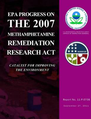 Book cover for EPA Progress on the 2007 Methamphetamine Remediation Research Act