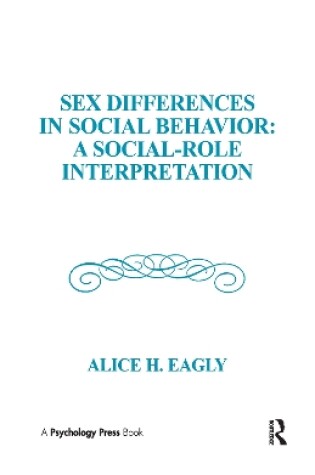 Cover of Sex Differences in Social Behavior