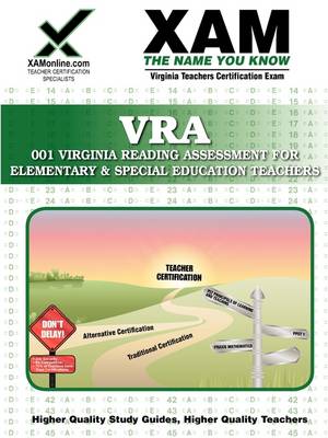 Book cover for Virginia Reading Assessment: Elementary and Special Education Teachers Teacher Certification Exam