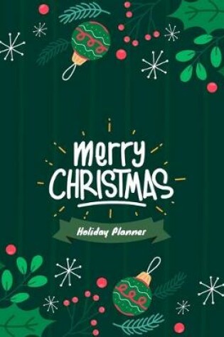 Cover of Merry Christmas Holiday Planner