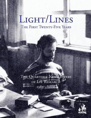 Book cover for Light/Lines - The First Twenty-Five Years