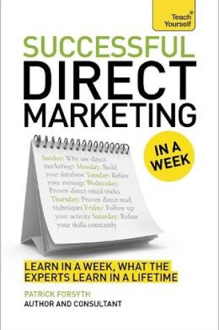 Cover of Direct Marketing In A Week