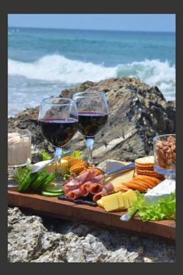 Book cover for Wine Review Journal - Picnic by the Sea