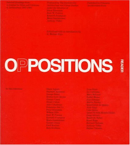 Cover of Oppositions Reader