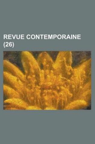 Cover of Revue Contemporaine (26)